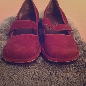 Wedge Mary Jane shoe